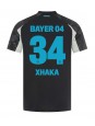 Bayer Leverkusen Granit Xhaka #34 Ausweichtrikot 2024-25 Kurzarm